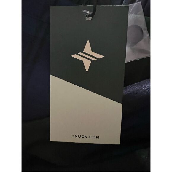 Tuckernuck Women's Green Blue Tartan Plaid Ruffle Mini Dress Size Medium NWT - Picture 6 of 6